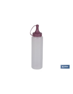 Pack 17 unidades garrafa de óleo modelo Albahaca 250 ml rosa claro