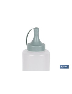 Pack mit 12 Albahaca Ölflaschen 500 ml aquagrün 2