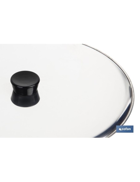 Pack of 6 Stainless Steel Tortilla Covers 30 cm