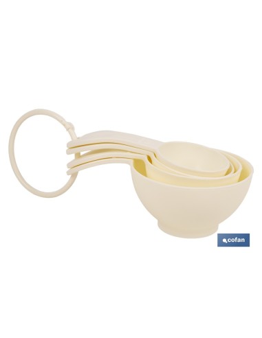 Ensemble de 4 cuillères doseuses 60 ml, 80 ml, 120 ml, 240 ml