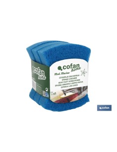 Pack de 3 éponges bleues pour un nettoyage efficace