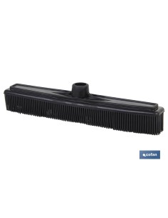 Pack of 6 rubber sweep brushes 32x4.5cm for professional cleaning