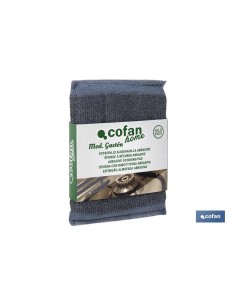 Confezione da 16 spugne abrasive in acciaio inox 2