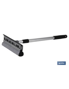 Pack of 6 sponge and scraper extendable window cleaners 48-76.5 cm 2