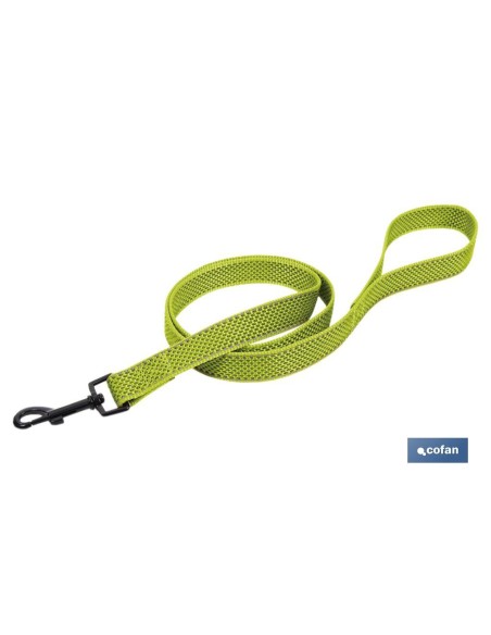 Reflective Dog Leash Green 2.5x120 cm