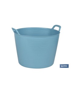 Pack 6 Capazos 42L Azul Claro - Resistente y Ligero