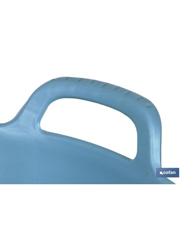 Pack of 6 Light Blue 42L Buckets - Durable and Lightweight