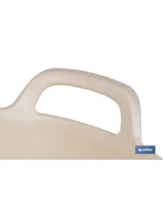 Pacote com 6 Capazes 42 L Bege - Resistente e Leve 2