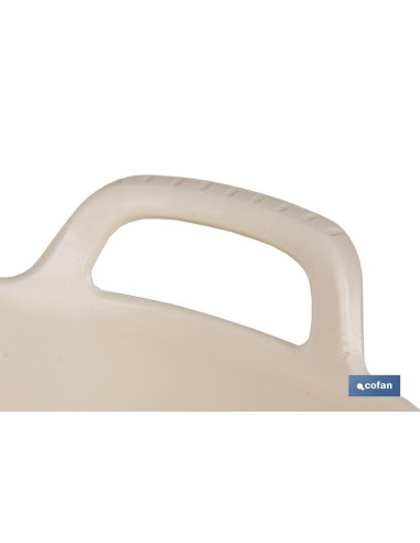 Pack of 6 42L Beige Baskets - Durable and Lightweight