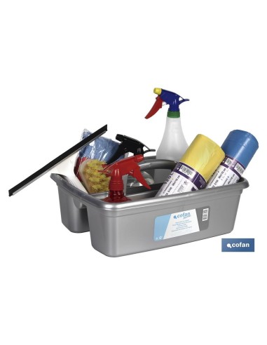 Gray Cleaning Organizer 39.5x29x16cm
