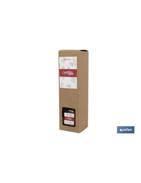 Pack 12 Einheiten Raumduftstäbchen 50ml Rote Früchte