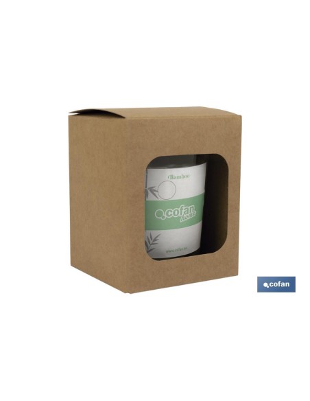 Pack mit 12 Duftkerzen aus Pflanzenwachs Bamboo 125 g