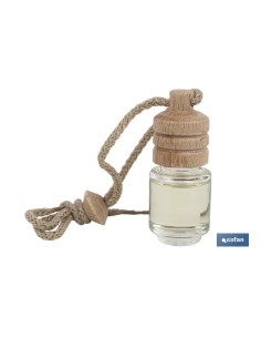 Pack de 12 Désodorisants de Voiture Ocean 6ml avec Diffuseur en Bois