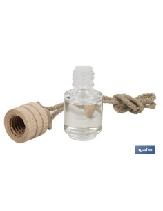 Pack 12 ambientadores de coche manzana con difusor de madera 2