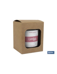 Pack 12 unidades vela aromática de cera vegetal jazmín 125 g 2