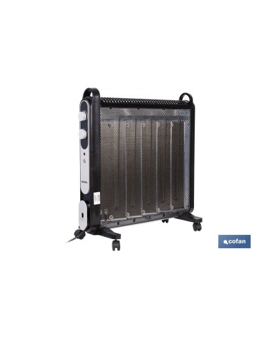 Black mica radiator model Astana 2000W