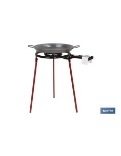 46cm Paella-Set mit Brenner und Beinen 2