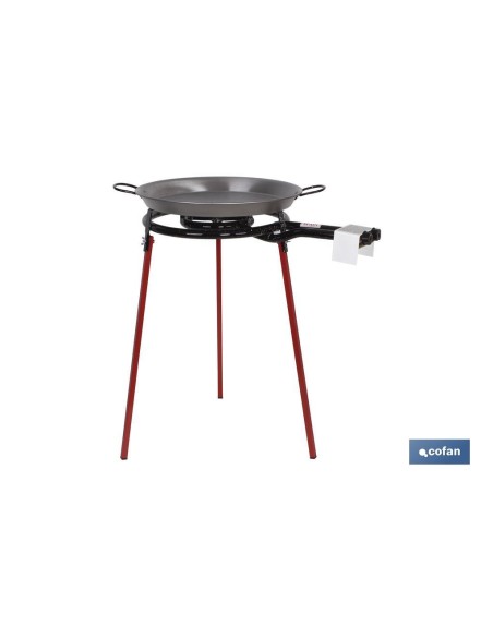 Kit paellera 46cm con bruciatore e gambe