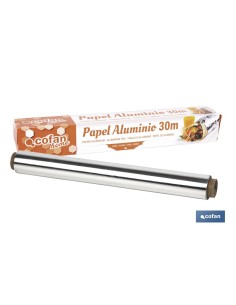 Domestic aluminum foil 30m with cutting case