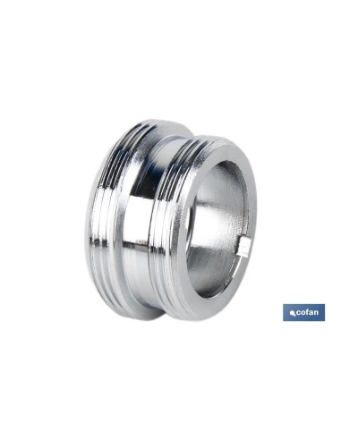 Brass reducer/expander male thread 22-24 mm