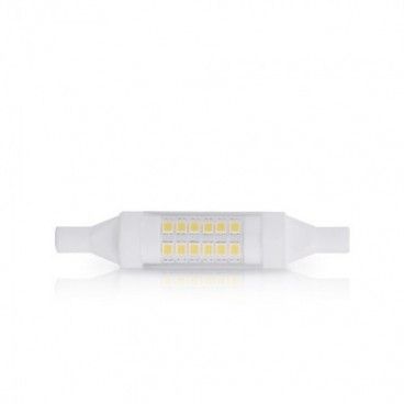 Lámpara lineal LED  360º 78mm 6W R7s 600lm 3000K