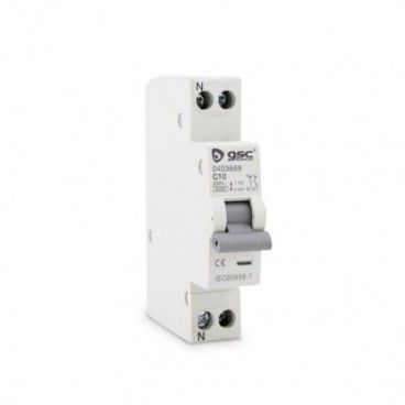 Interruptor automático estrecho DPN 1P+N 10A GSC 0403669
