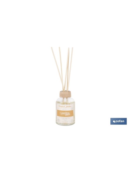 Pack 6 unités diffuseur de tiges tropical Malibu 50 ml