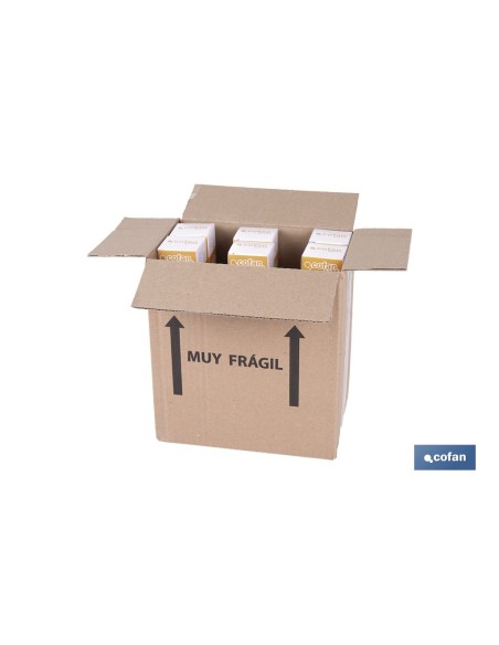 Pack de 6 unités diffuseur de tiges orange cannelle 50 ml