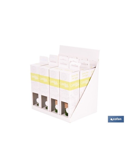 Pacco da 12 deodoranti per auto tè verde e lime 6 ml