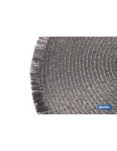 Pacco da 6 sottopiatti rotondi argento 38 cm - eleganti e pratici 2