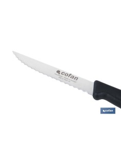 Pacote de 25 facas de cozinha microdentadas 10,5 cm 2