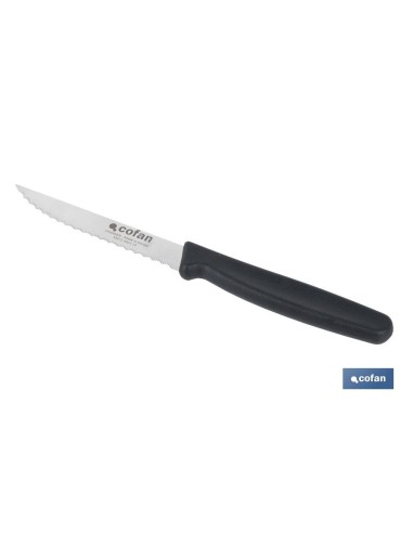 Pack de 25 couteaux de cuisine microdentés 10,5 cm