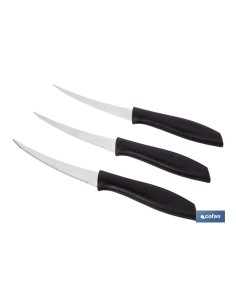 Set di 3 coltelli per frutta e verdura 21 cm
