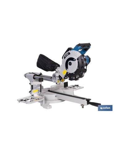 Scie à onglet 1450 W avec moteur haute performance et disque de 210 mm