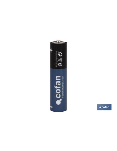 Pack 10 unidades de pilas alcalinas LR03/AAA de larga duración