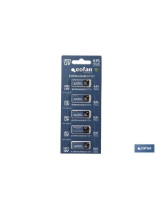 Pack 50 unidades pilha alcalina LR23 12V de longa duração