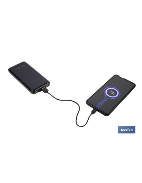 Tragbare Power Bank Batterie 10000 mAh 37 Wh