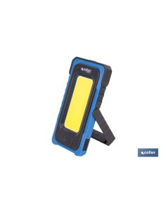 Lâmpada de inspeção 500 LM COB LED com painel solar