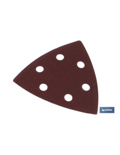 Pack 5 unidades hoja de lijado grano 80 para multiherramienta
