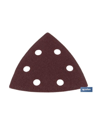 Pack de 5 unités de feuille de ponçage grain 100 pour multifonction