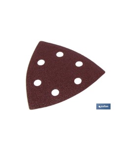 Pack of 5 sanding sheets grit 120 for multitool