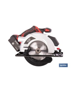 Seghetto circolare a batteria Li-ion 20 V Ø185 mm con motore brushless 2