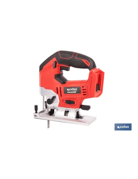 Seghetto alternativo a batteria Li-ion 20 V con motore brushless e velocità variabile