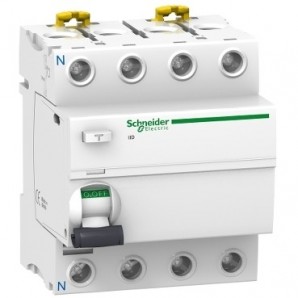 Interruttore differenziale superinmunizado 4P 40A 30mA AC TERZIARIO Schneider A9R61440