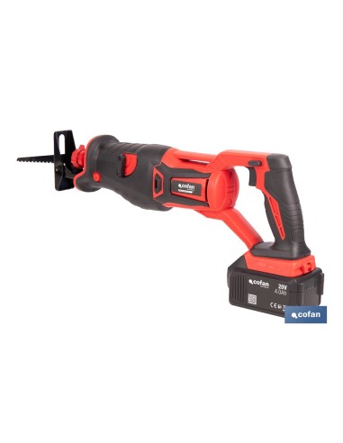 Cordless Reciprocating Saw 20 V with Brushless Motor
