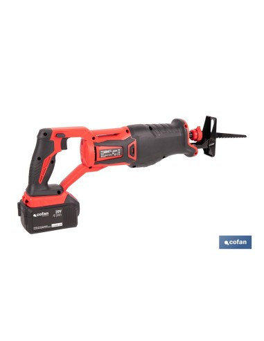 Cordless Reciprocating Saw 20 V with Brushless Motor