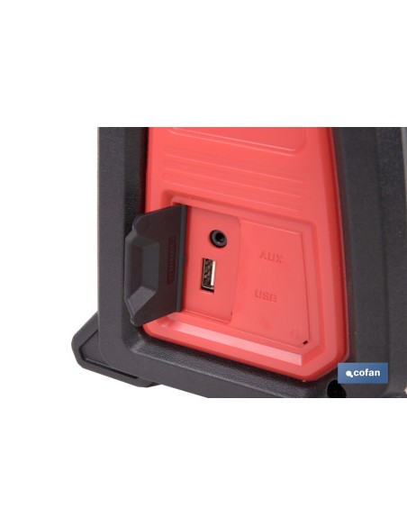 Bluetooth Lautsprecher 2x2,5W mit Akku und USB-Anschluss