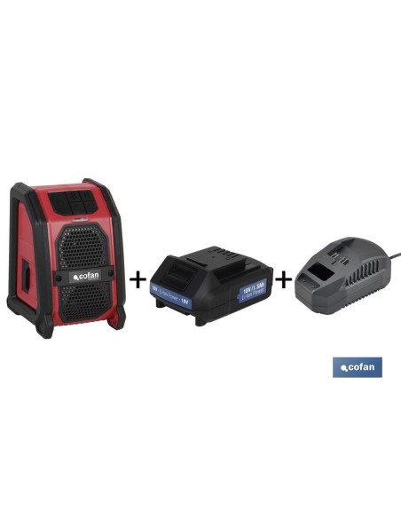 Bluetooth Speaker Pack 2 x 2.5W with 1.5Ah Battery and Charger