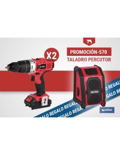 Bohrhammer- und Bluetooth-Lautsprecher-Set (2 Stück)