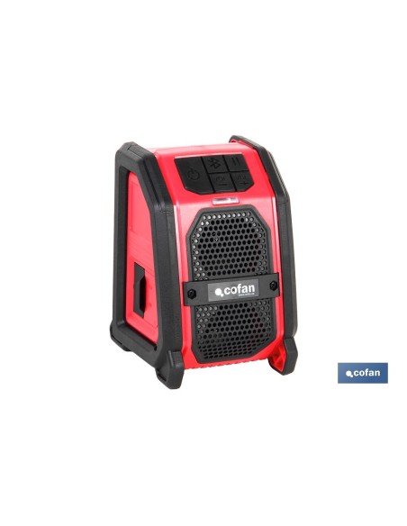 Pack tragbare LED-Arbeitsleuchten und Bluetooth-Lautsprecher (2 Stück)